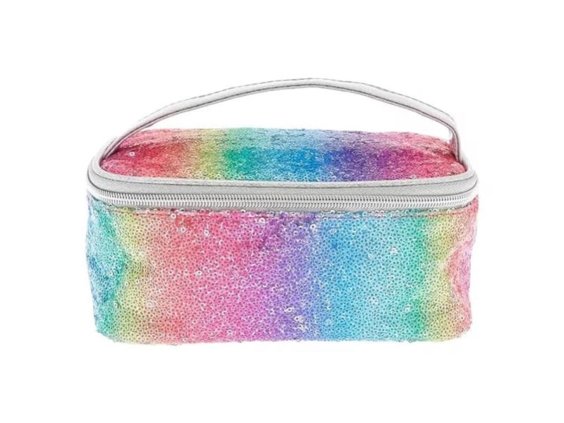 Inter Vion Bags Unlimited, Sequin, Gwp Textile Pouch, Rainbow For Women