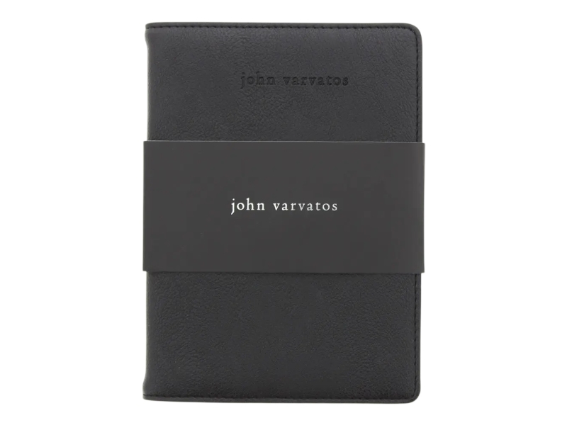 John Varvatos John Varvatos, Notizbuch, Gwp Notizbuch, Schwarz Unisex