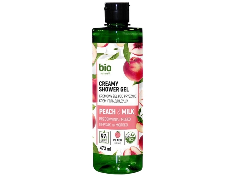 Bio Naturell Pfirsich-Milch-Duschgel, 473 Ml