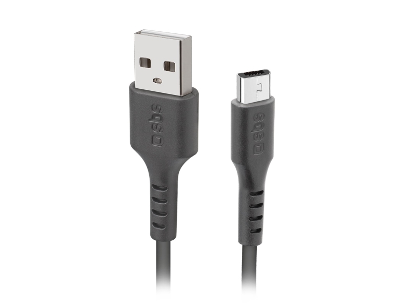 Sbs Tecablemicro2k Usb-A - Micro-Usb Kabel 2 M - Sort