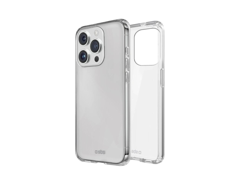 Sbs Skinny Cover Für Iphone 16 Pro - Transparent