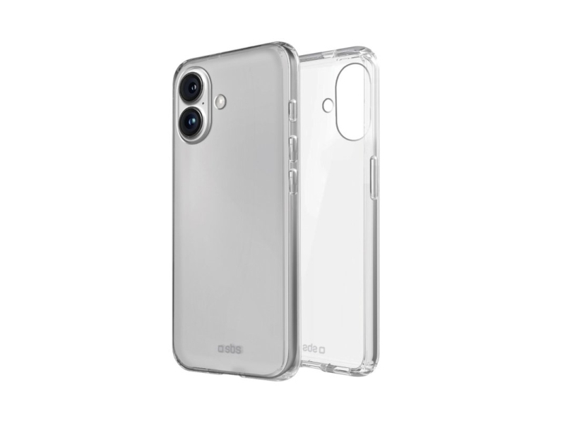 Sbs Skinny Cover Til Iphone 16 Plus - Transparent