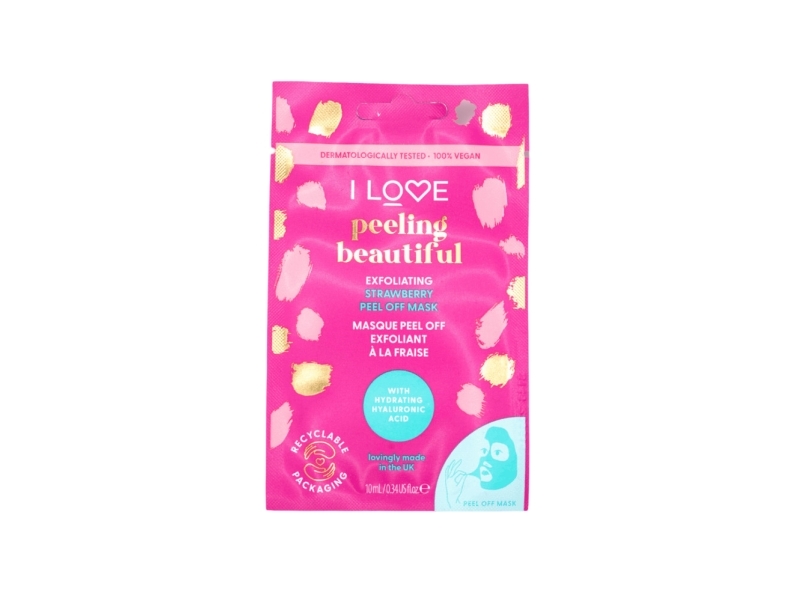 I Love Peeling, Sheet Mask Til Ansigt - 10 Ml