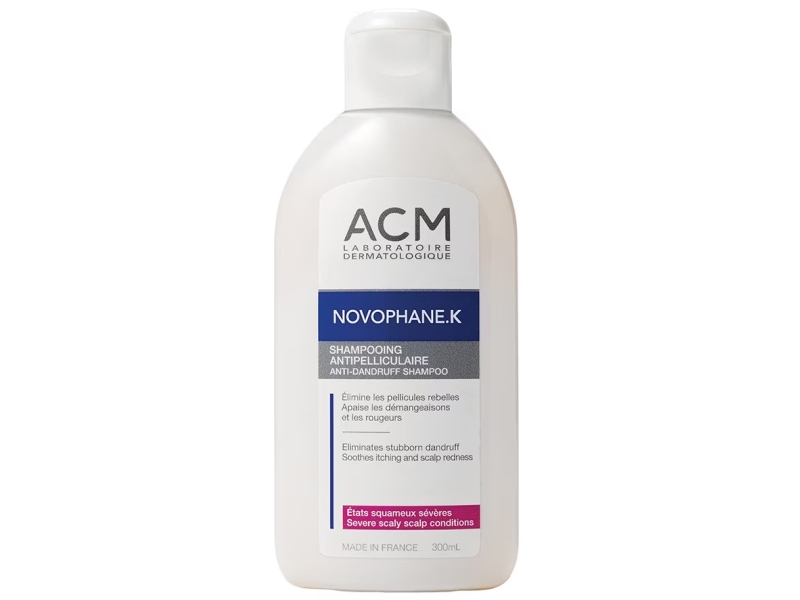 Acm Novophane K Shampoo for Severe Dandruff and Scaly Scalp
