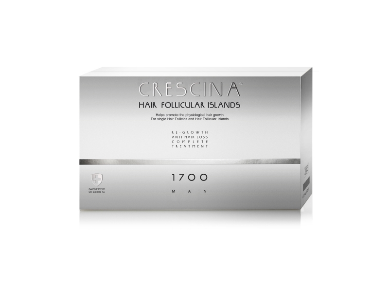 Labo Labo Suisse Crescina Follicular Islands 1700 tillväxtstimulerande ampull-serum för hårbotten, för män, 20 st | Hudvård - Ansiktsvård - Serum | GameStuff