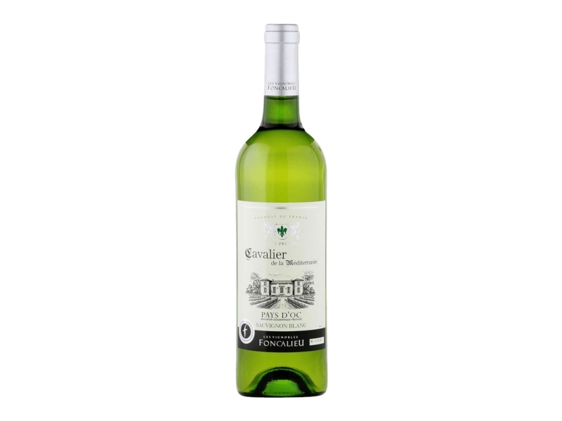 Cavalier de la Mediterranee, Pays d`Oc, Cabernet Sauvignon, Baltas, viini, 12%, 750 ml