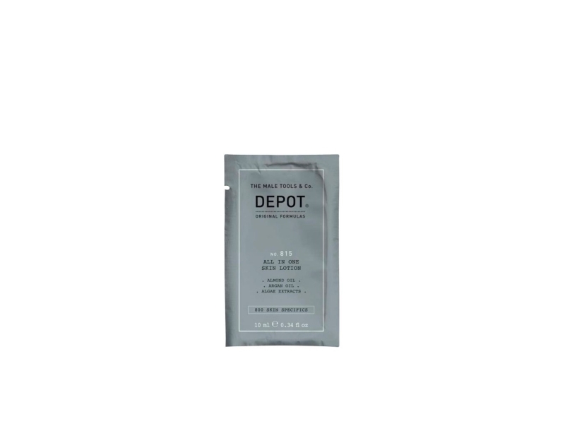 Depot 800 Skin Specifics No. 815, Arganöl, Feuchtigkeitsspendende Tageslotion, 10 Ml, Für Männer