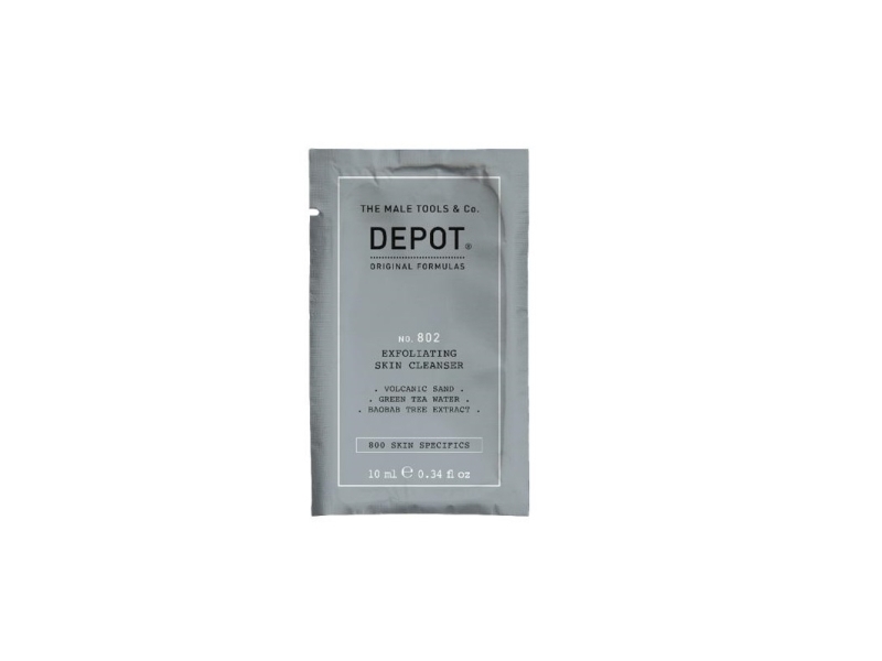 Depot, Skin Specifics No. 802, Volcanic Sand, Peeling-Reiniger, 10 Ml Für Männer