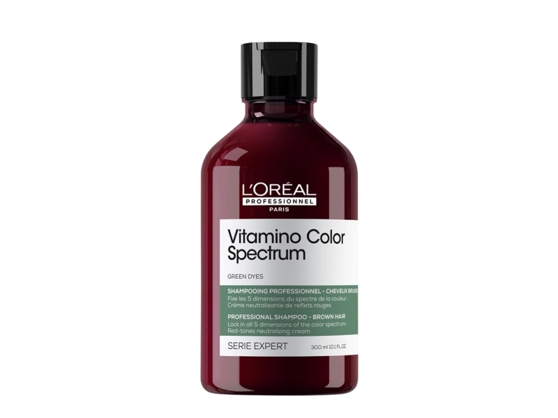 L’Oreal Paris Vitamino Color Spectrum Green neutraliserande schampo mot röda toner, 300 ml | N - A | GameStuff