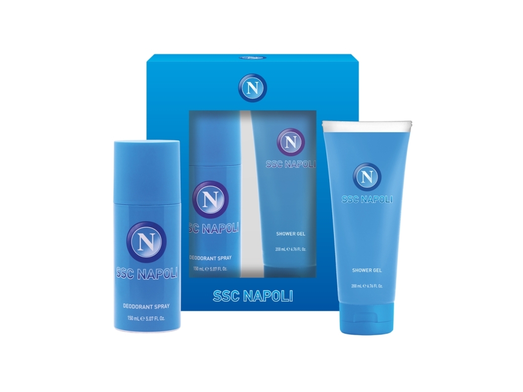 Guy Laroche sæt Ssc Napoli: Napoli renseskærme + Napoli anti-perspirant deospray til mænd