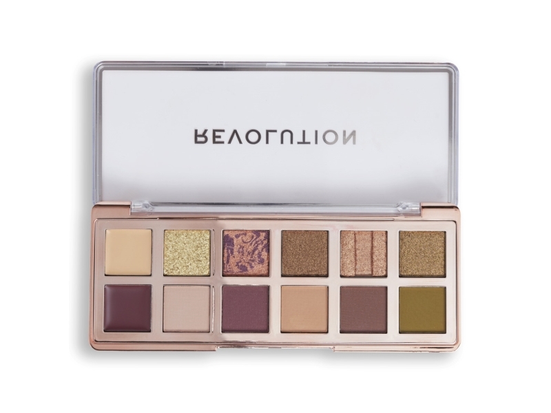 Makeup Revolution The Eternal Icon Green øjenskyggepalet 12 nuancer, 8 g