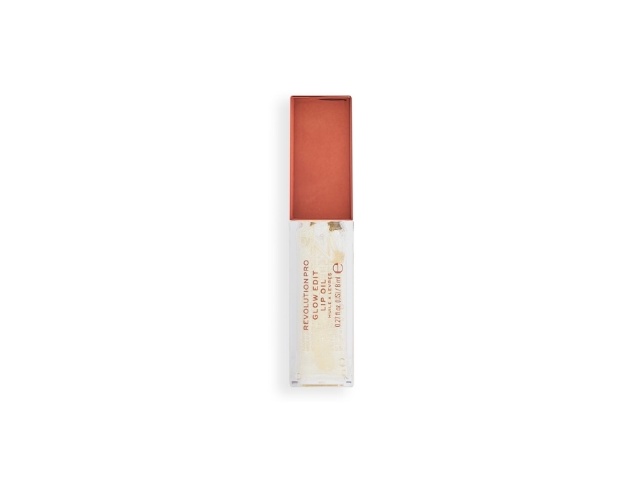 Revolution Pro Glow Edit Shimmer Lip Oil Clear 8Ml