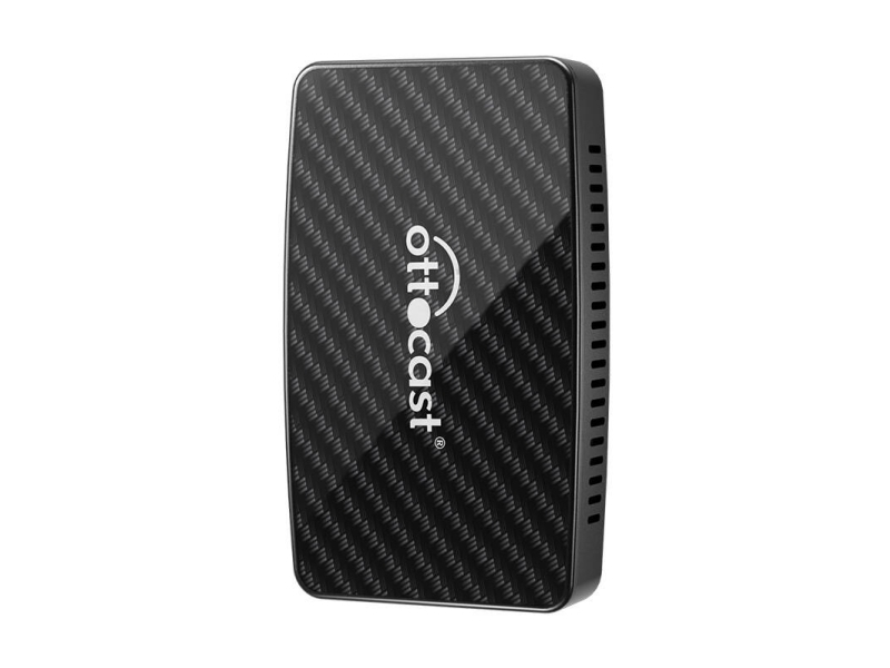 Ottocast CA400-S 4-i-1 CarPlay/Android-adapter (svart)