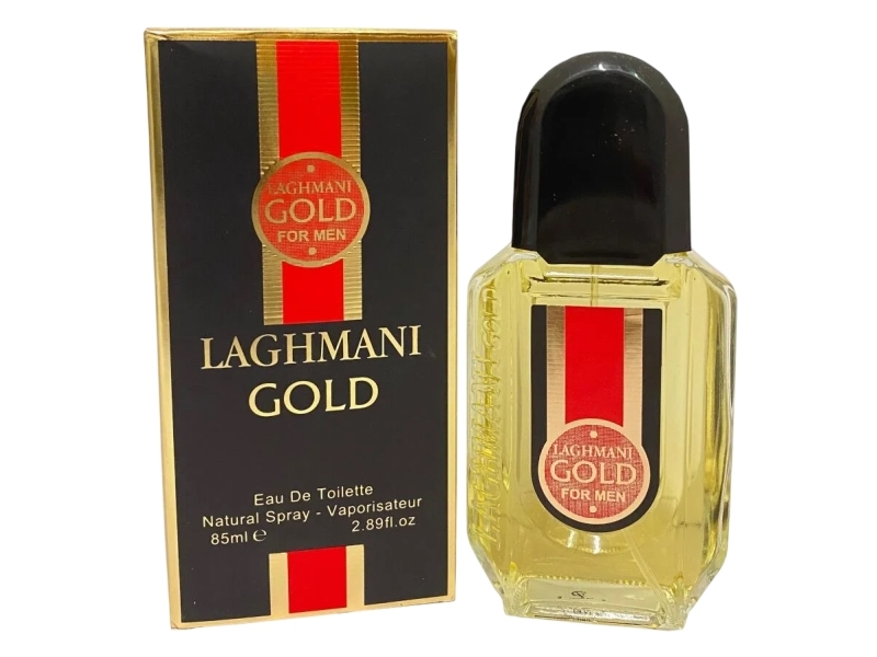 Fine Perfumery Laghmani Gold Perfume Eau De Toilette Natural Spray