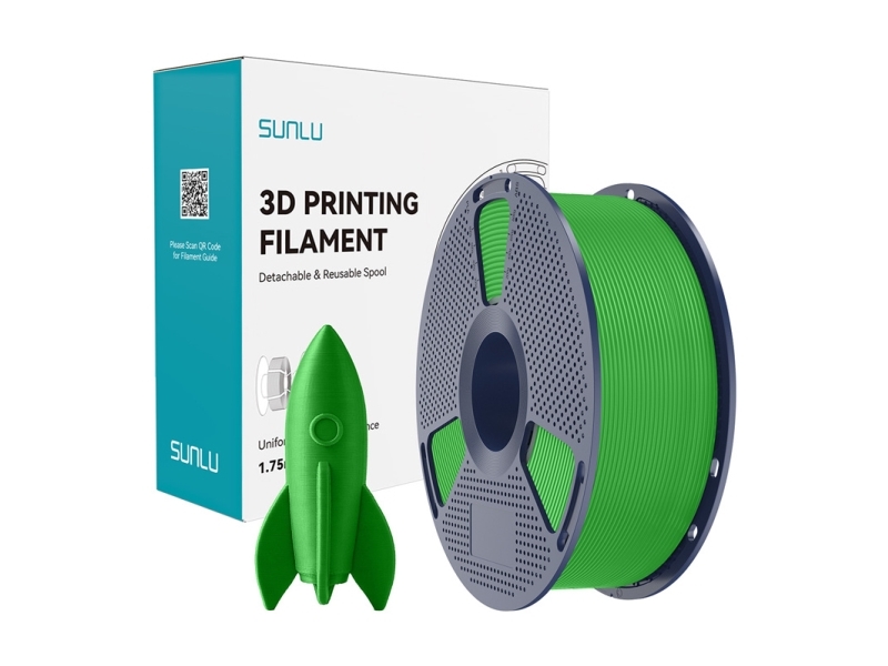 Filament Sunlu Pla High-Speed Zielony