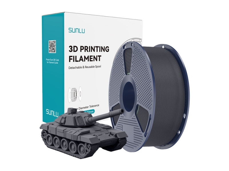 Sunlu Pla+ High-Speed Filament, Gray