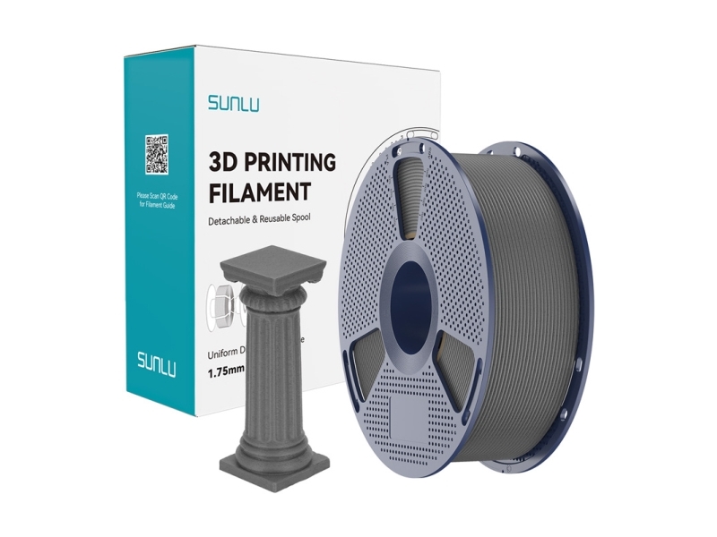 Filament Sunlu Pla High-Speed Marble Szary Beton