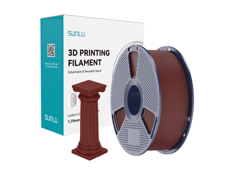 Sunlu Pla High-Speed Marble Filament (Ziegelrot)