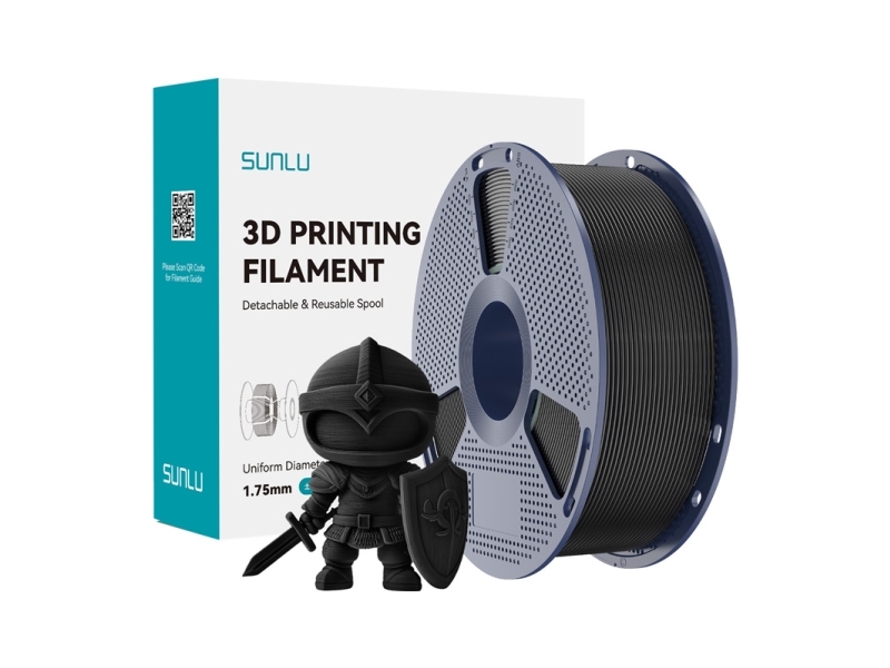 Sunlu Pla+ Filament (Schwarz)