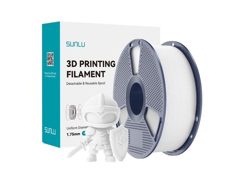 Sunlu Pla+ Filament (Weiß)