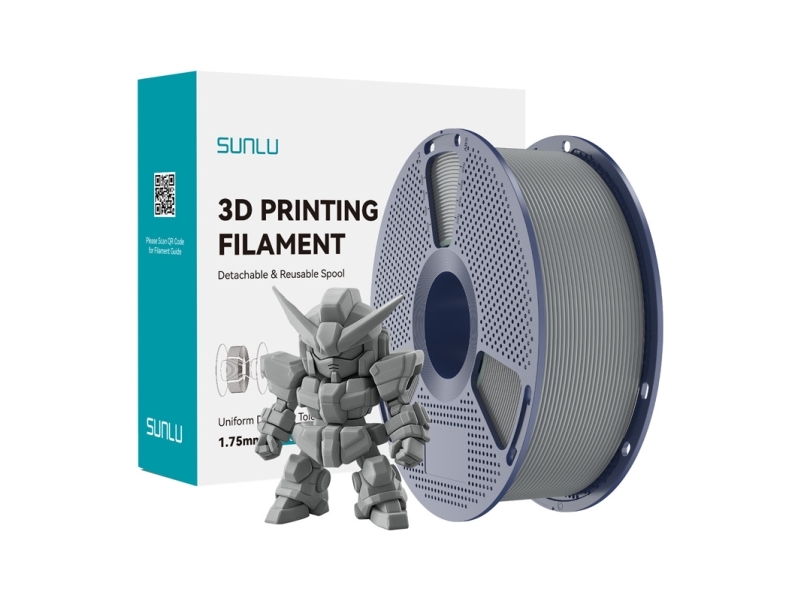 Sunlu PLA+ 2.0 Filament - Gray