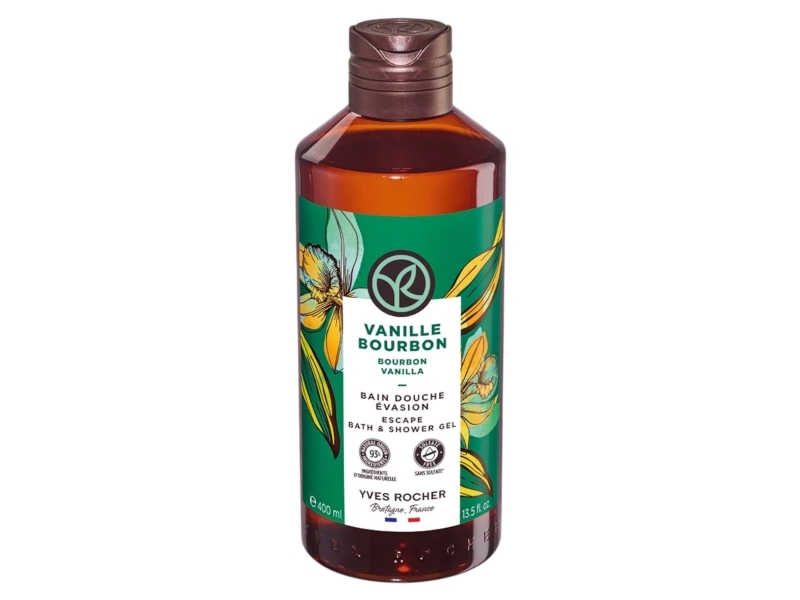 Yves Rocher Vanille Bourbon rengörande duschgel för alla hudtyper 400 ml | N - A | GameStuff
