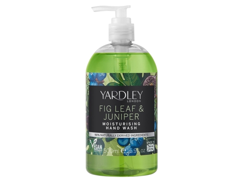 Yardley, Fig Leaf & Juniper Milk, Moisturizing, Hand Gel, 500 ml