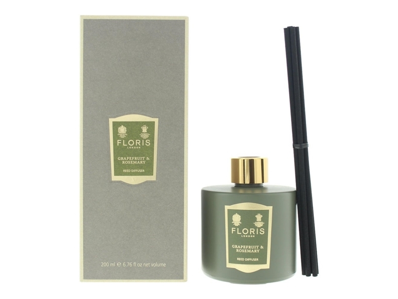 Floris Of London, Grapefruit & Rosemary, Reed Diffuser, Aroma Reed Diffuser, 200 Ml