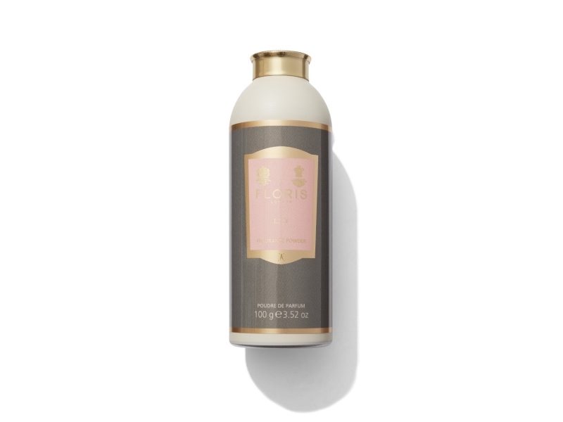 Floris London Lily Fragrance Body Powder 100G - Floral Scent With Aloe Vera