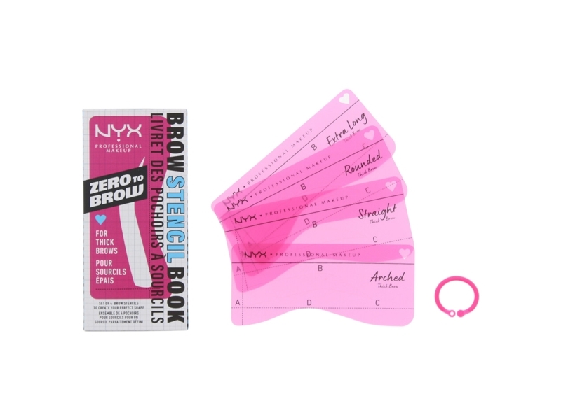 Nyx Zero To Brow Shaping Augenbrauenpuder 4-Tlg.
