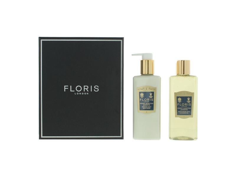 Floris of London Night Scented Jasmine-set: bodylotion 250 ml + duschgel 250 ml