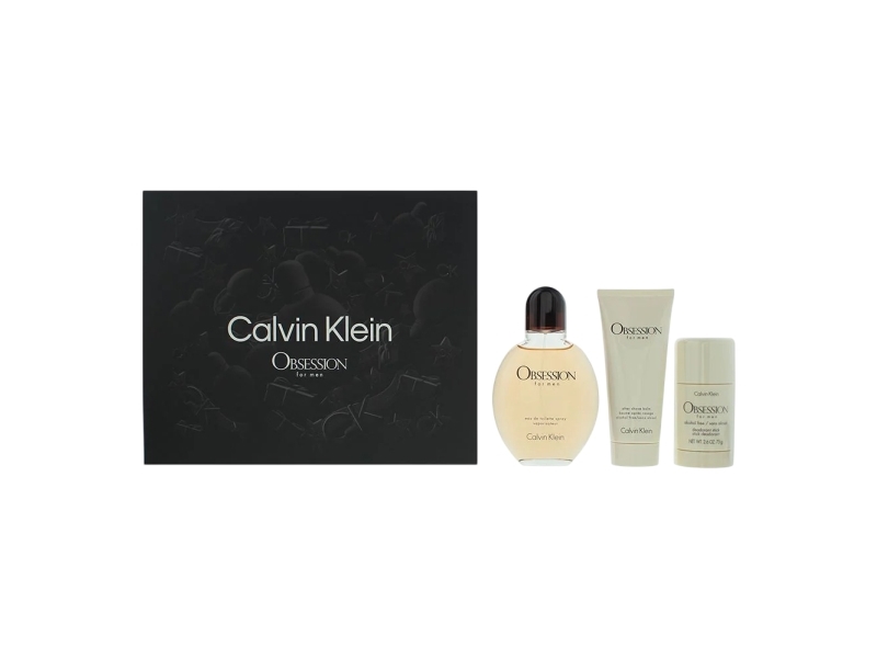Calvin Klein Obsession For Men 3 Piece Gift Set For Men