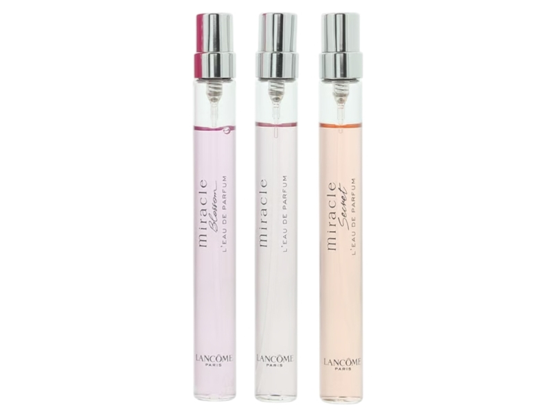 Lancome Miracle set Lancome: Miracle Blossom Eau De Parfum 10 ml + Miracle Eau De Parfum 10 ml + Miracle Secret Eau De Parfum 10 ml | Smink - Sminktillbehör - Smink set | GameStuff