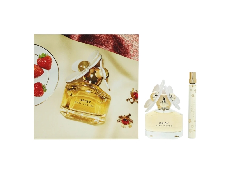 Marc Jacobs Daisy parfumesæt: Daisy EDT 10 ml (mini) + Daisy EDT 50 ml