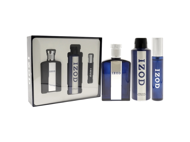 Ulric De Varens Izod Set: Eau De Toilette Für Männer 100 Ml + 15 Ml + Duftspray 200 Ml