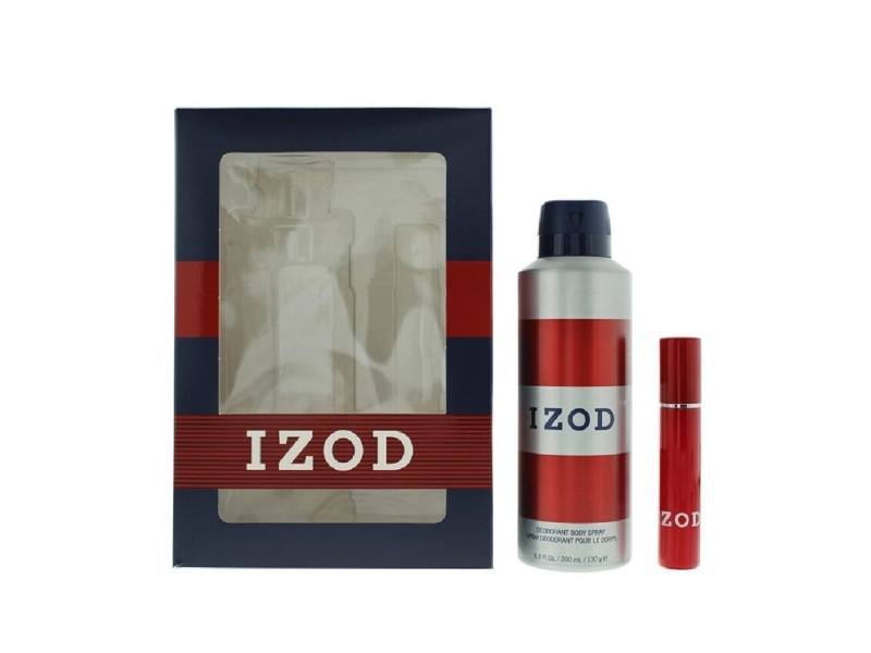 Ulric De Varens Set Izod: Red, Duft-Spray Für Herren 200 Ml + Red Eau De Toilette 15 Ml