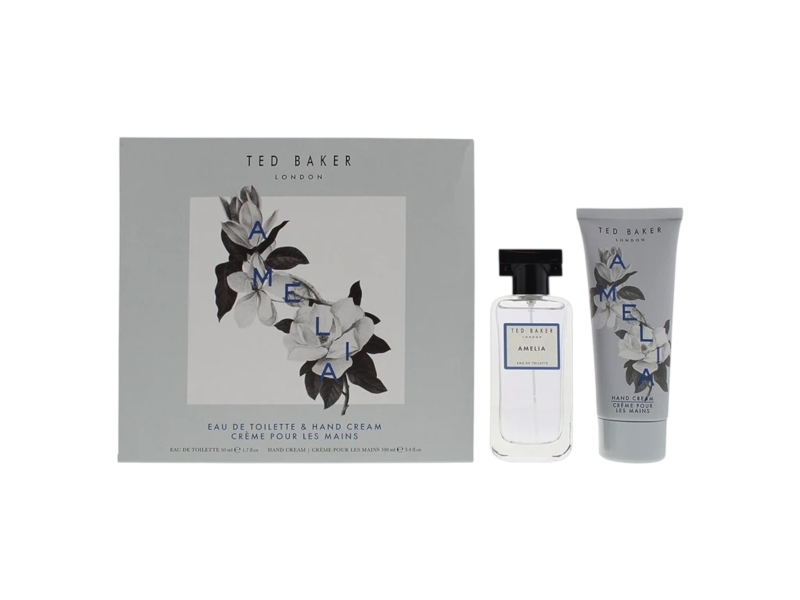 Ted Baker Amelia Edt 50Ml Fragrance Gift Set With Hand Cream 100Ml For Her New