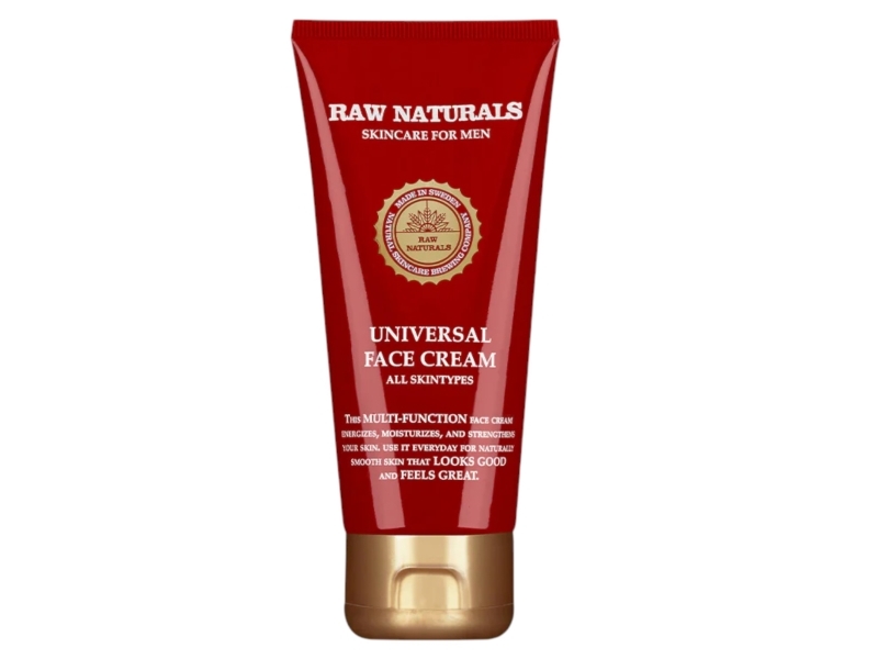 Recipe For Men Raw Naturals Universal Face Cream Strengthening And Hydrating Multi Function Moisturizer For Men 100Ml