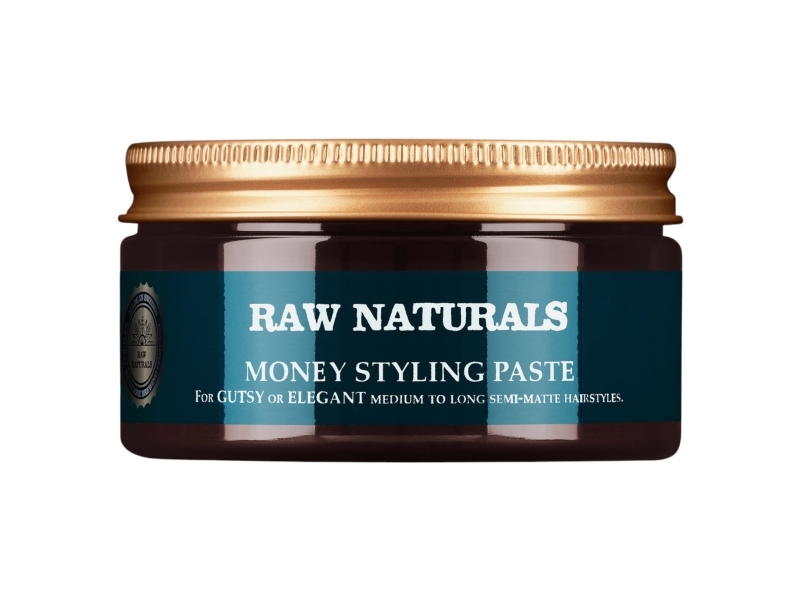 Raw Naturals Money Stylingpaste Starker Halt Semi-Matt 100 Ml