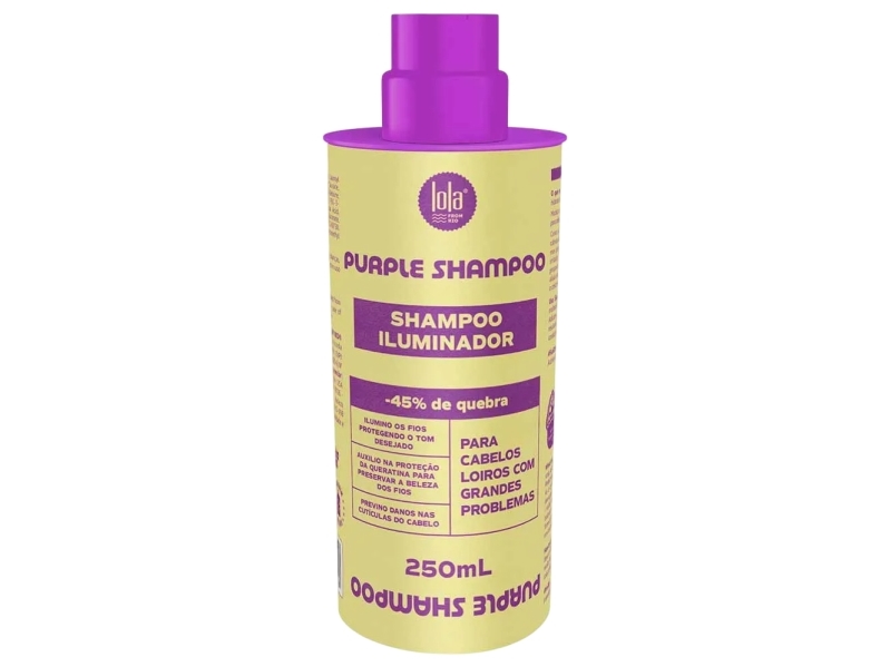 Lazartigue Lola Purple hårshampoo mod gule/orange toner, 250 ml
