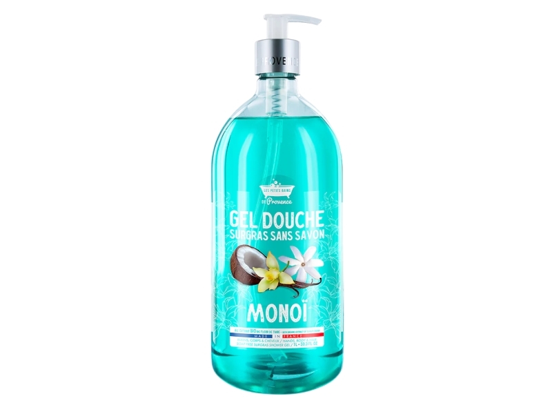 Les Petits Bains De Provence Monoi Shower Gel 1L