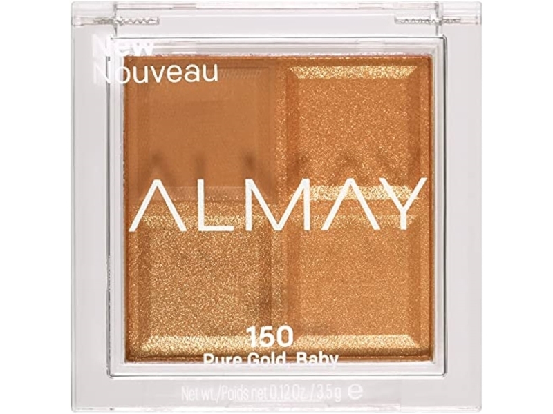Almay Shadow Quad øjenskyggepalette 150 Pure Gold 4 nuancer 3,5 g