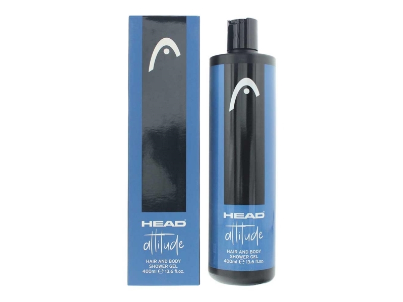 Head, Attitude, Shower Gel & Shampoo 2-In-1, 400 ml | Kläder & Säkerhet - Hygien - Tvål & kräm | GameStuff