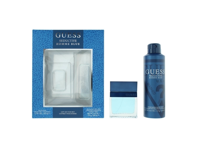 Guess Set Guess: Seductive Homme Blue, Eau De Toilette, 50 Ml + Seductive Homme Blue, Deodorantspray, 226 Ml
