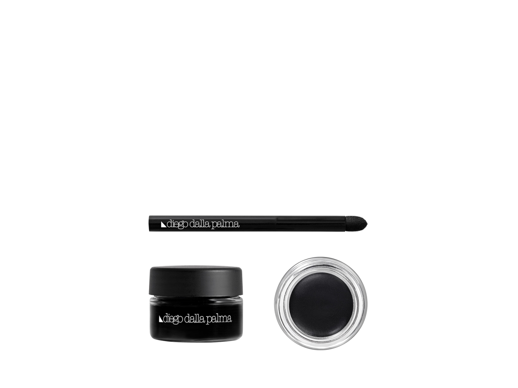 Diego Dalla Palma Makeup Studio waterproof øjenskygge & kajal eyeliner 2-i-1 11 Sort 3.2 g til kvinder