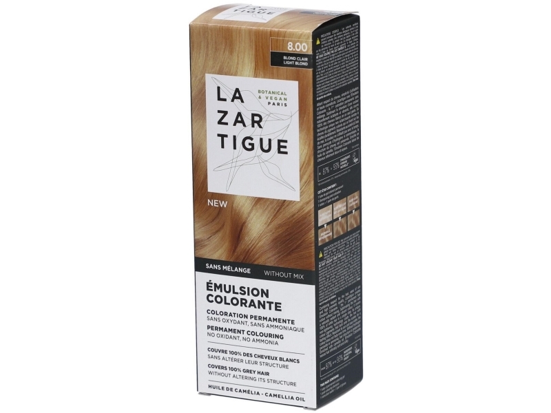 Lazartigue Coloring Emulsion 8.00 Light Blonde - Professional Hair Care