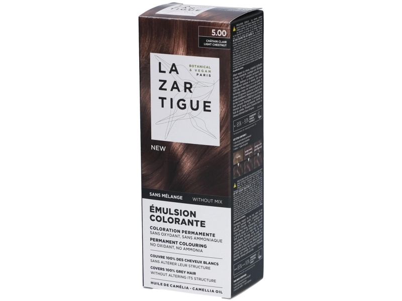 Lazartigue Coloring Emulsion 5.00 Light Brown - Professional Hair Care