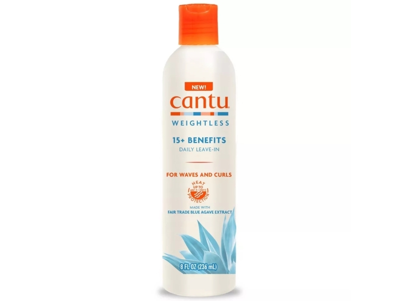 Cantu Weightless Agave leave-in balsam til håret udglattende 236 ml