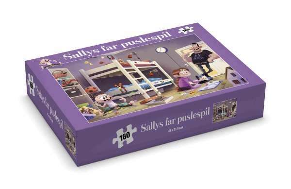 Sallys Papa-Puzzle, 160 Teile | Thomas Brunstrøm