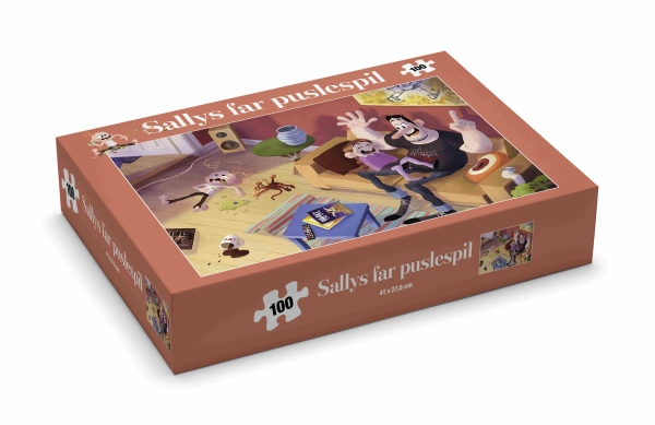 Sallys Vater Puzzle, 100 Teile | Thomas Brunstrøm